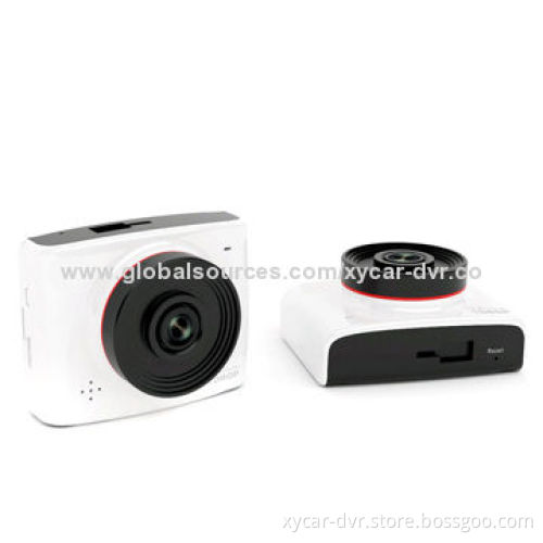 FHD 1,080P 30fps In-car Camera with GPS Tracking and Built-in Microphone/Speaker